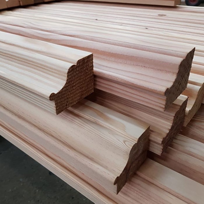 Special wood profiles - custom made wood products