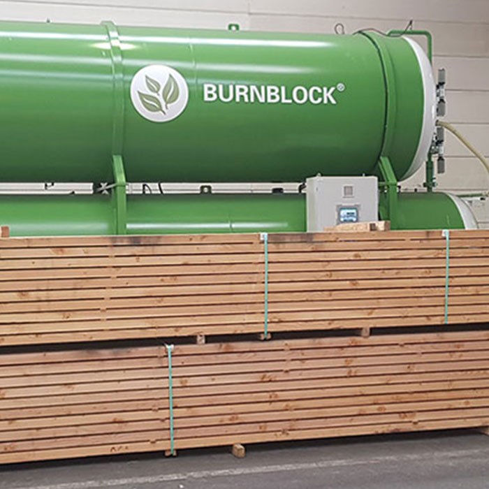 Behandeling met Burnblock